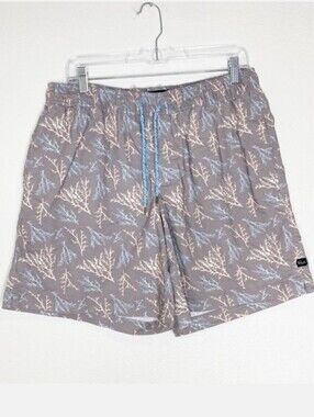 RAILS kian swim shorts in Coral Reef